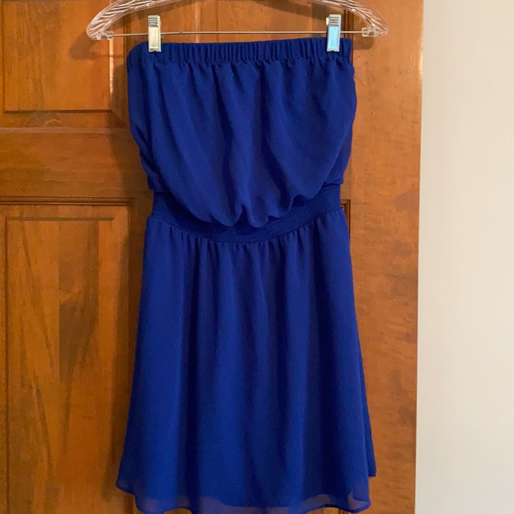 Express strapless dress